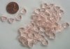 50 9mm Triangle Beads - Rose